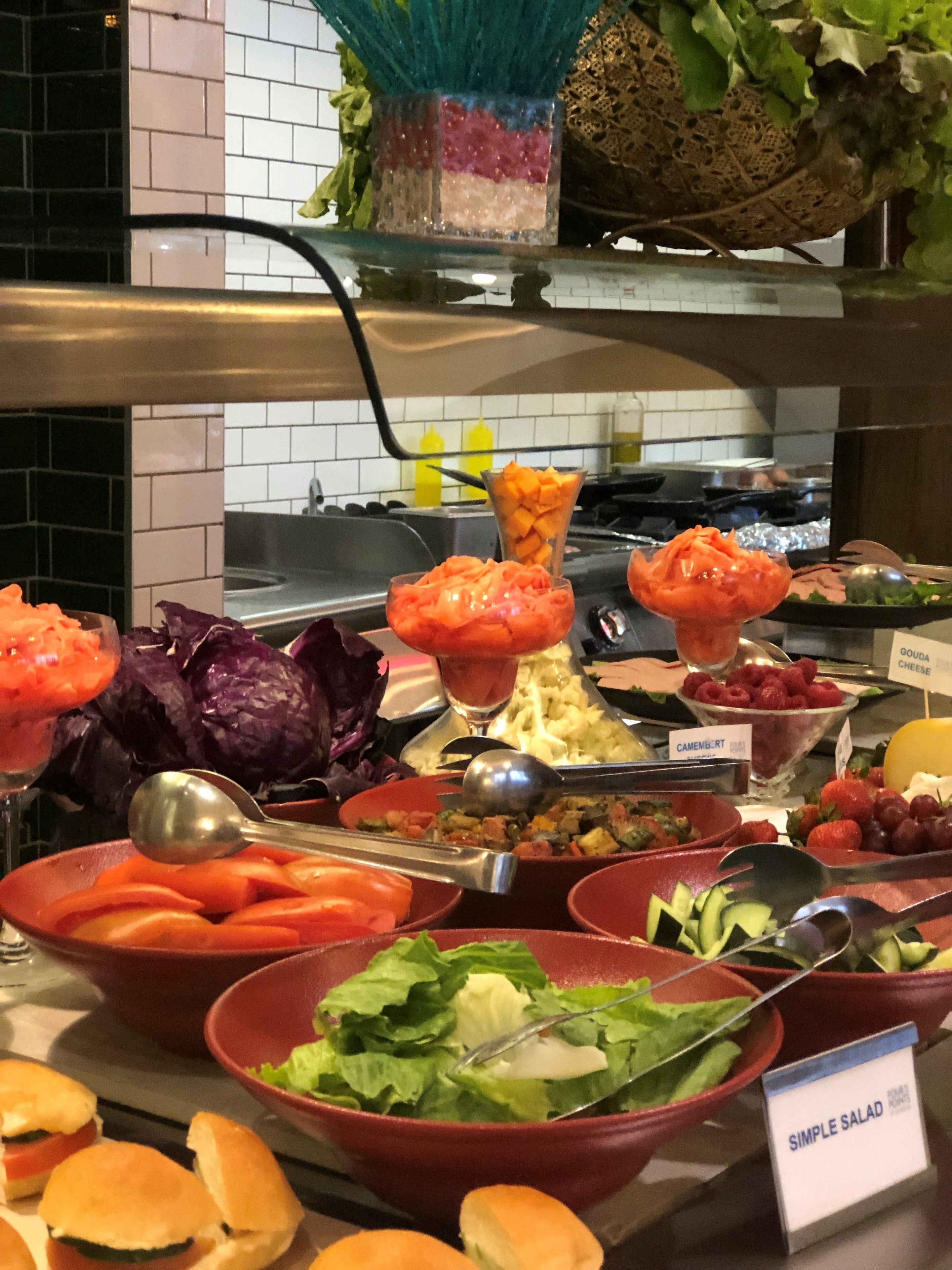 Daily buffet breakfast (USD 25 per person)