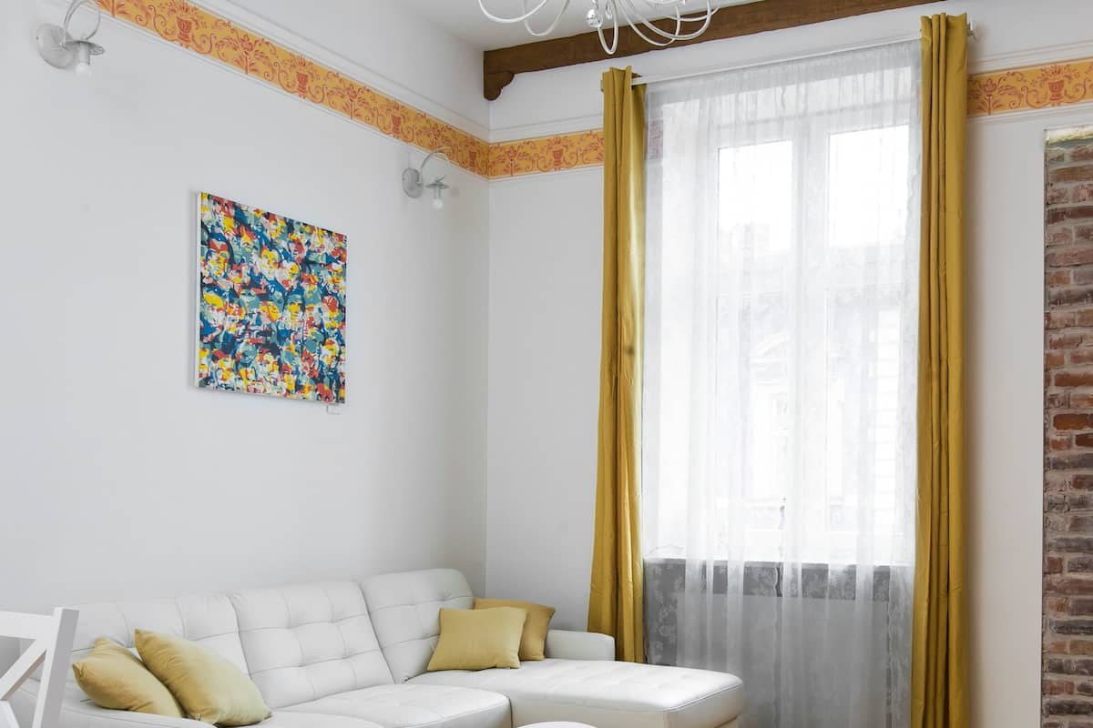 Appartamento, 1 camera da letto | 1 camera, biancheria da letto di alta qualità, una cassaforte in camera