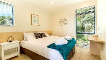 Villa, 2 Schlafzimmer | 2 Schlafzimmer, Bettwäsche aus ägyptischer Baumwolle
