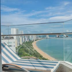 Enjoy breathtaking views of the coastal city from the comfort of your room.