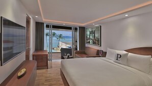 Biệt thự, hồ bơi riêng, sát bãi biển | Bộ đồ giường kháng dị ứng, minibar, két bảo mật tại phòng 