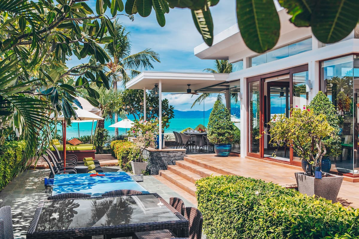 Lotus Beach Villa | Terrace/patio