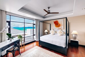 Lotus Beach Villa | Literie de qualité, coffre-fort, décor unique, ameublement unique