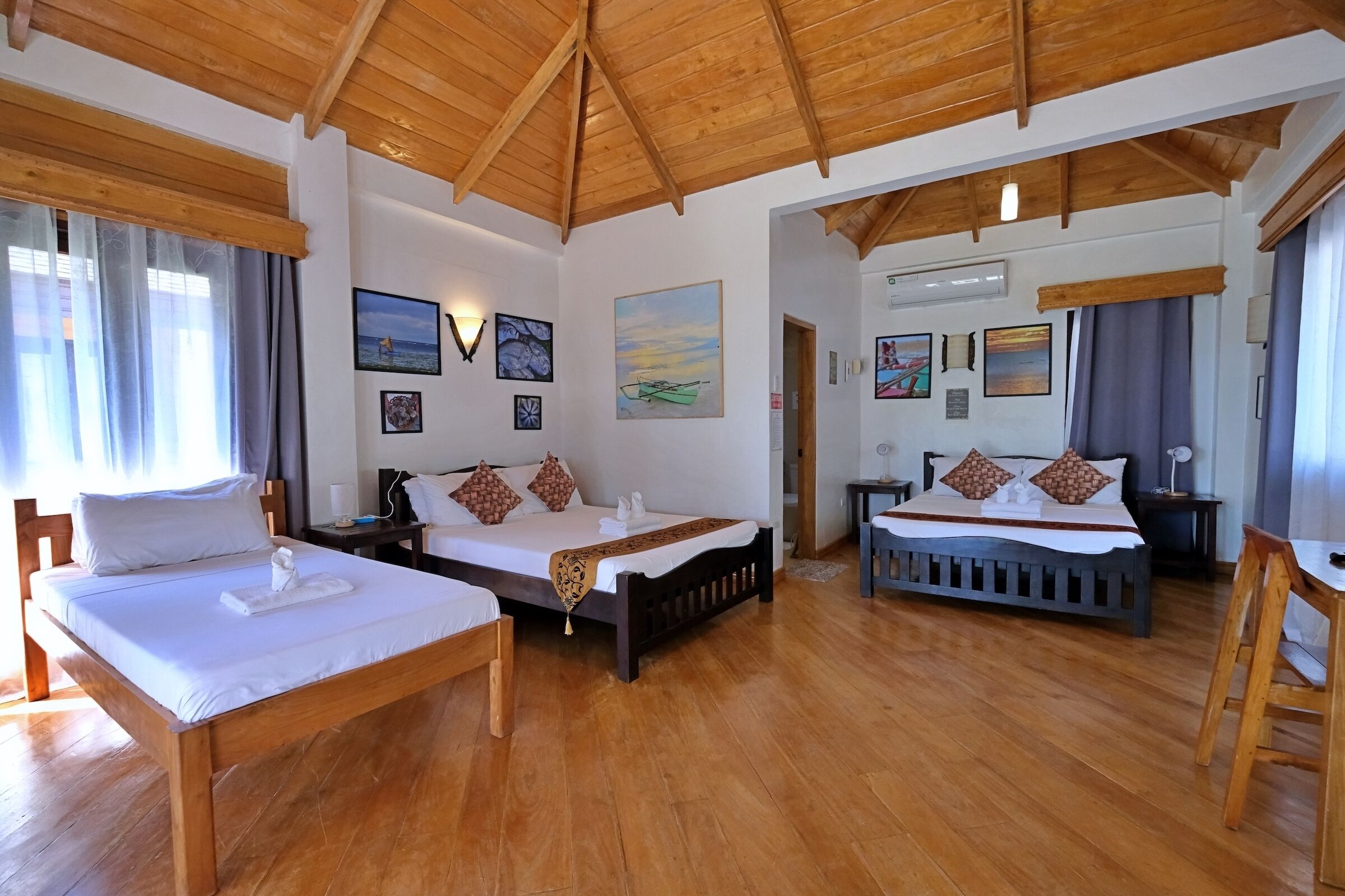 classic quadruple room | premium bedding, in-room safe, individually decorated