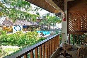 Bungalow clásico, 1 cama de matrimonio | Vistas desde la habitación