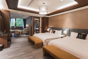 Elite Quadruple Room, Multiple Beds, Non Smoking, City View | View from room - Royal Rose Hotel Xinsheng (Taipei)