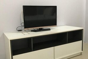 Desk, blackout drapes, free WiFi