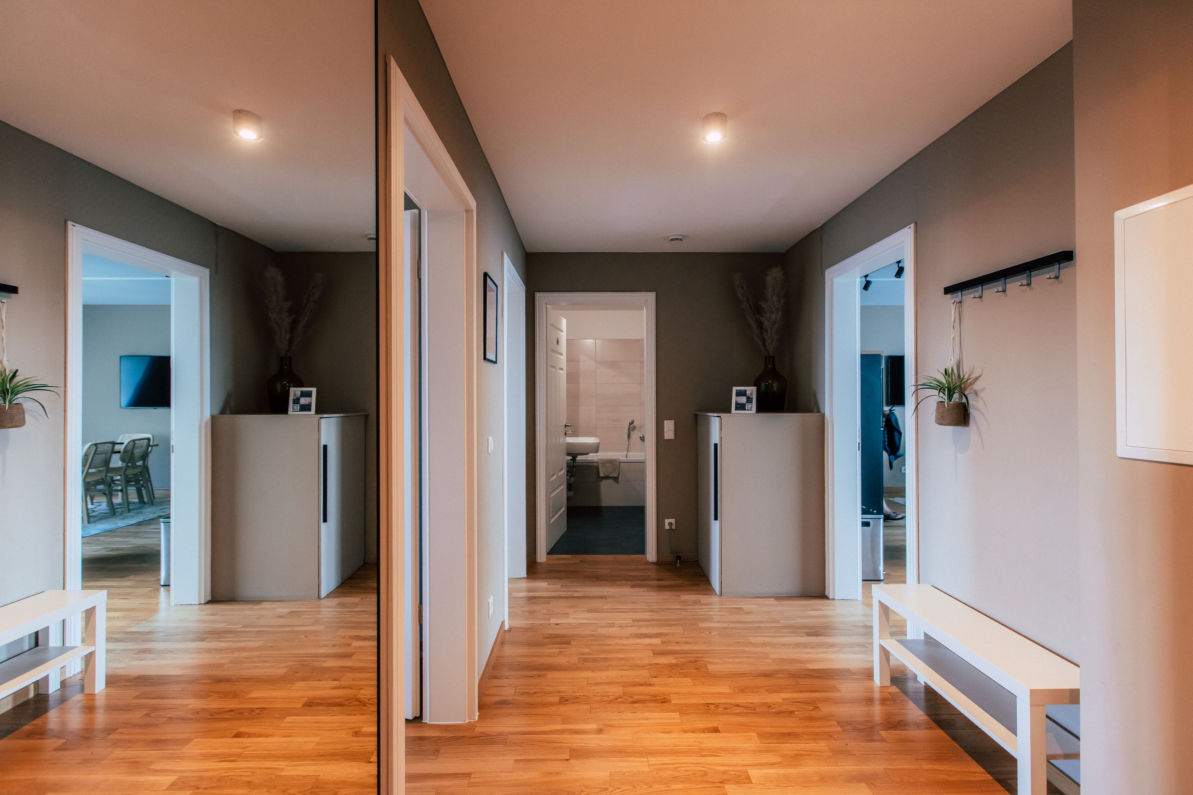 *grand rooftop* 4-room apartment with kitchen and terrace | 1 bedroom, individually decorated, individually furnished, free wifi