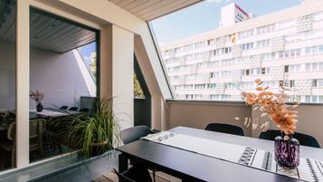 Penthouse Premium, 3 phòng ngủ | Thành phố nhìn từ nơi lưu trú