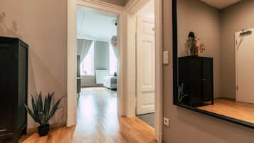 *Big Boho* 3-Room Apartment with Kitchen and Balcony | Living area | Flat-screen TV
