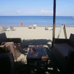 Plage, bar de plage