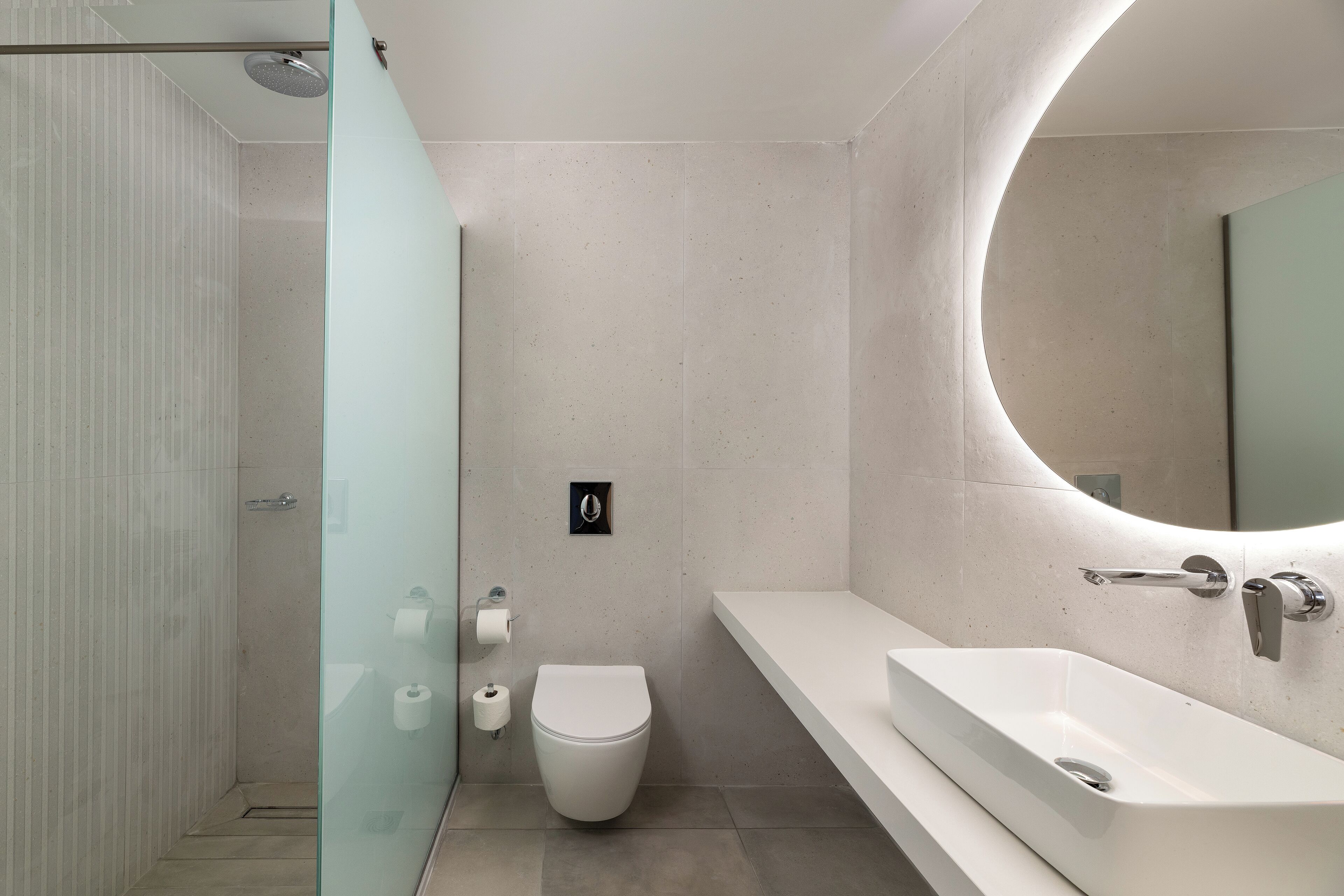 Doppelzimmer | Badezimmer | Dusche, Haartrockner, Handtücher