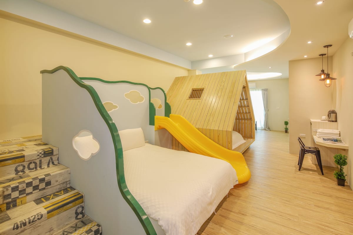 木屋 | 1 間臥室、獨特裝潢、布置獨特、筆電工作空間