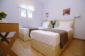 3 camere, biancheria in cotone egiziano