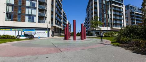 Façana frontal de l'allotjament