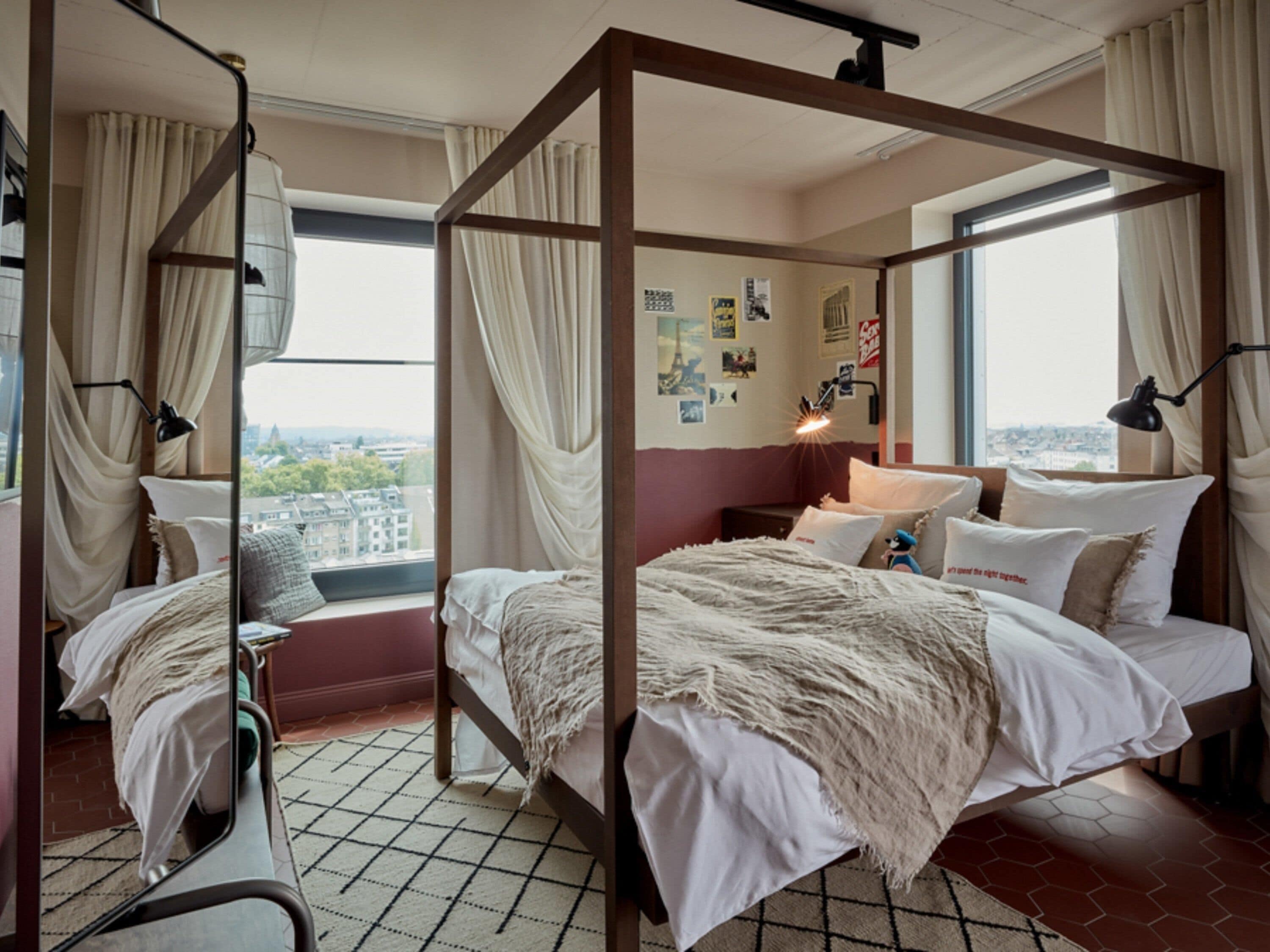 Hypo-allergenic bedding, memory-foam beds, minibar, in-room safe