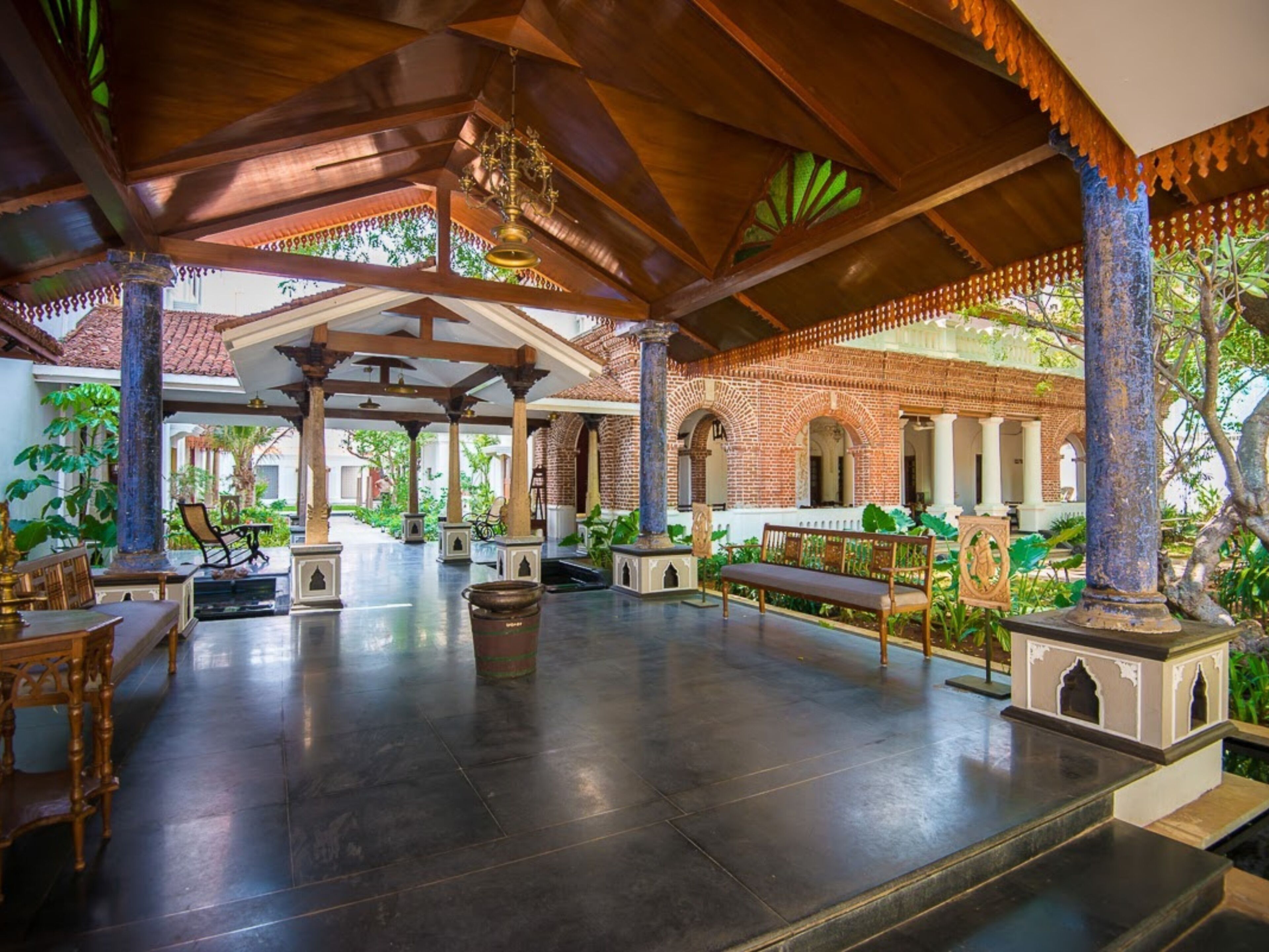 Sala de estar en el lobby