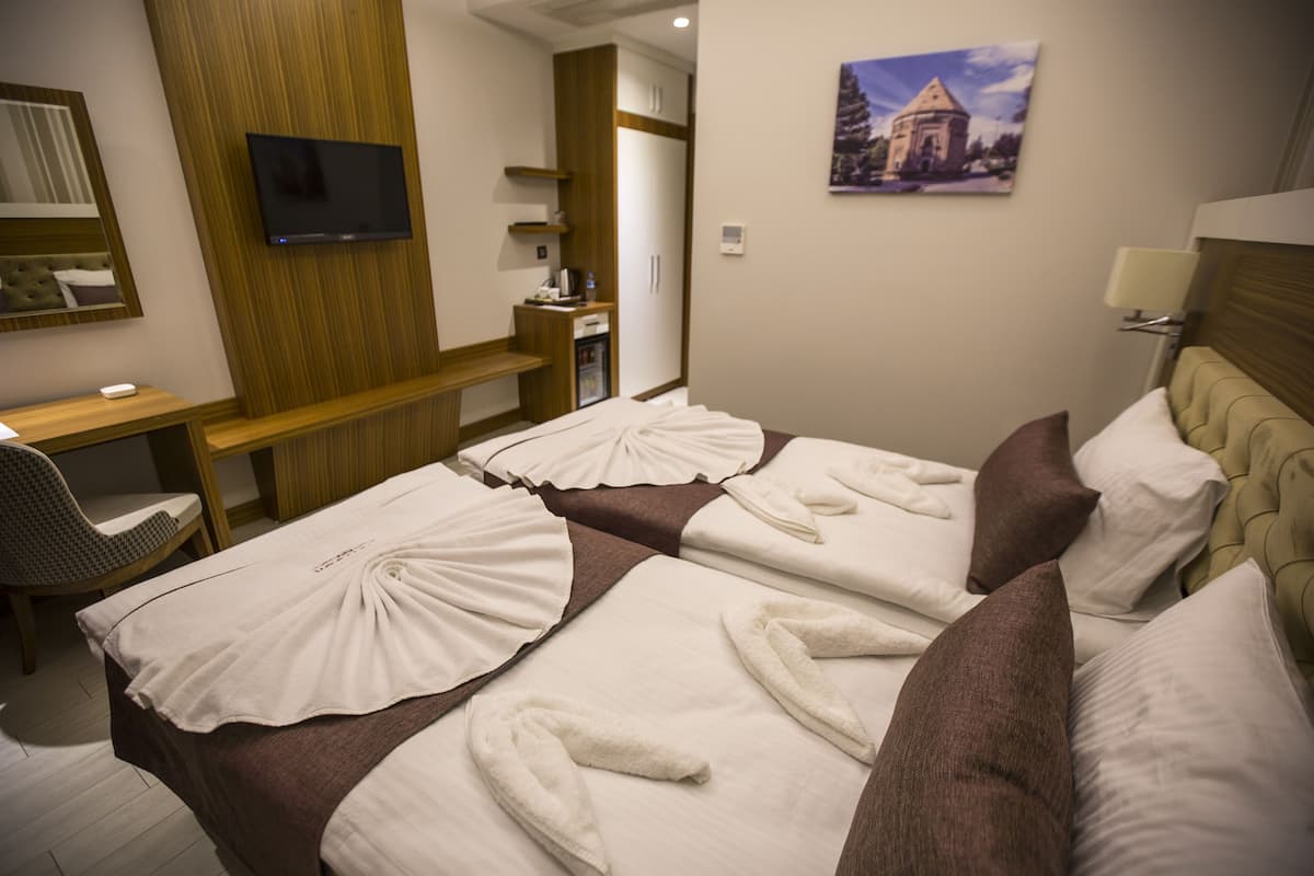city double or twin room | 1 bedroom, premium bedding, minibar, in-room safe