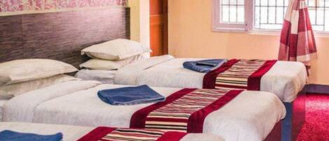 Superior Triple Room, Smoking, Private Bathroom | Premium bedding, minibar, in-room safe, desk