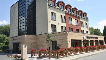 Fassade der Unterkunft