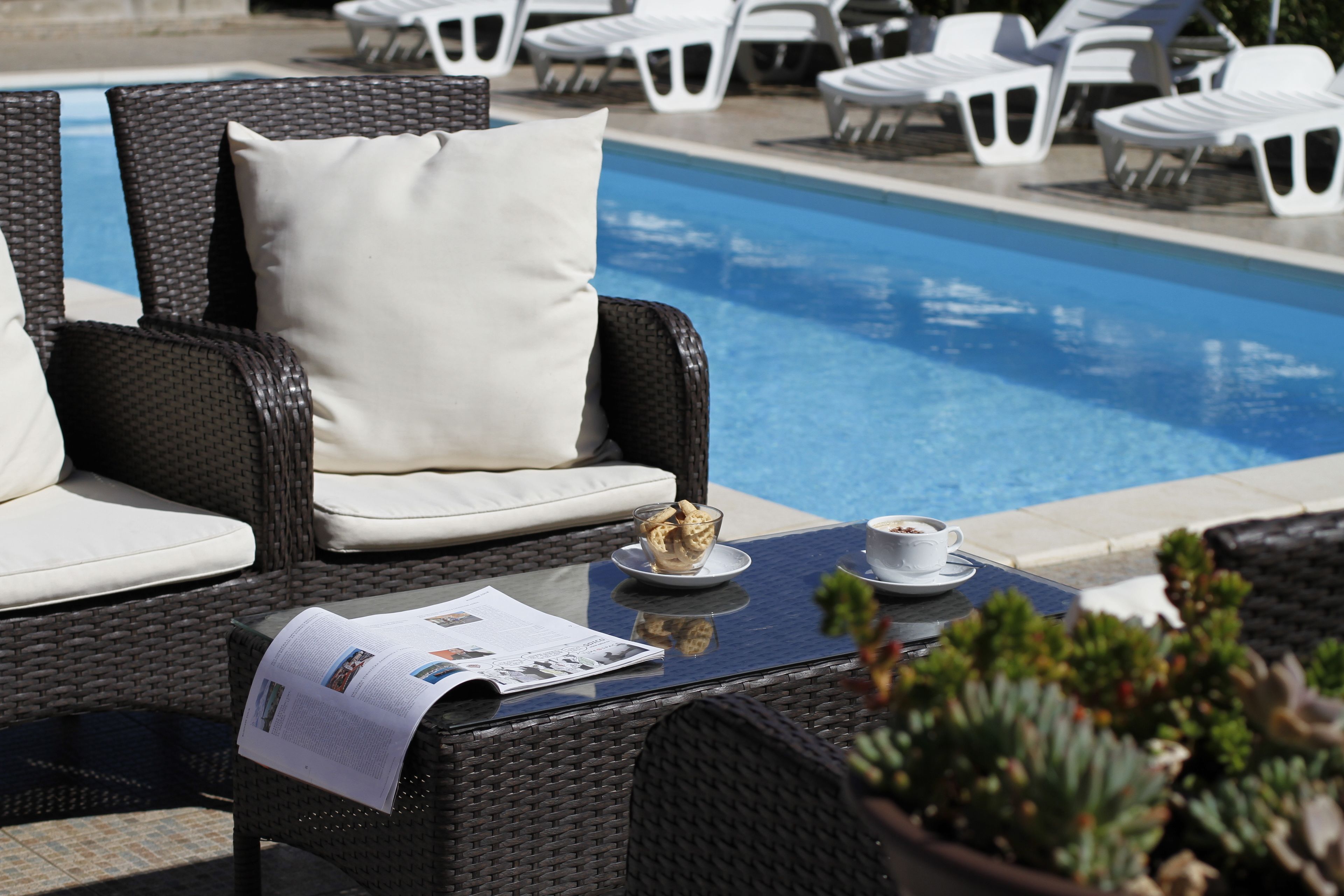 Seasonal outdoor pool