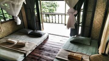 Bungalow - Triple Bed | Blackout drapes, free WiFi