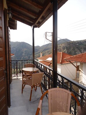 Balcony - Kazas Luxury Apartments (Gortynia)