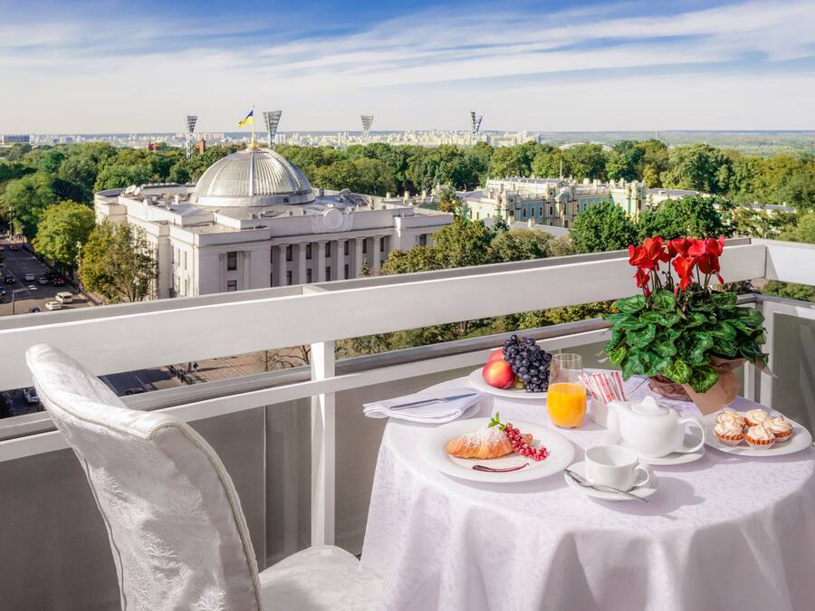 Vue depuis le balcon
