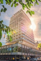 Voorkant van accommodatie