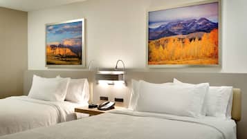 Egyptian cotton sheets, premium bedding, desk, blackout drapes