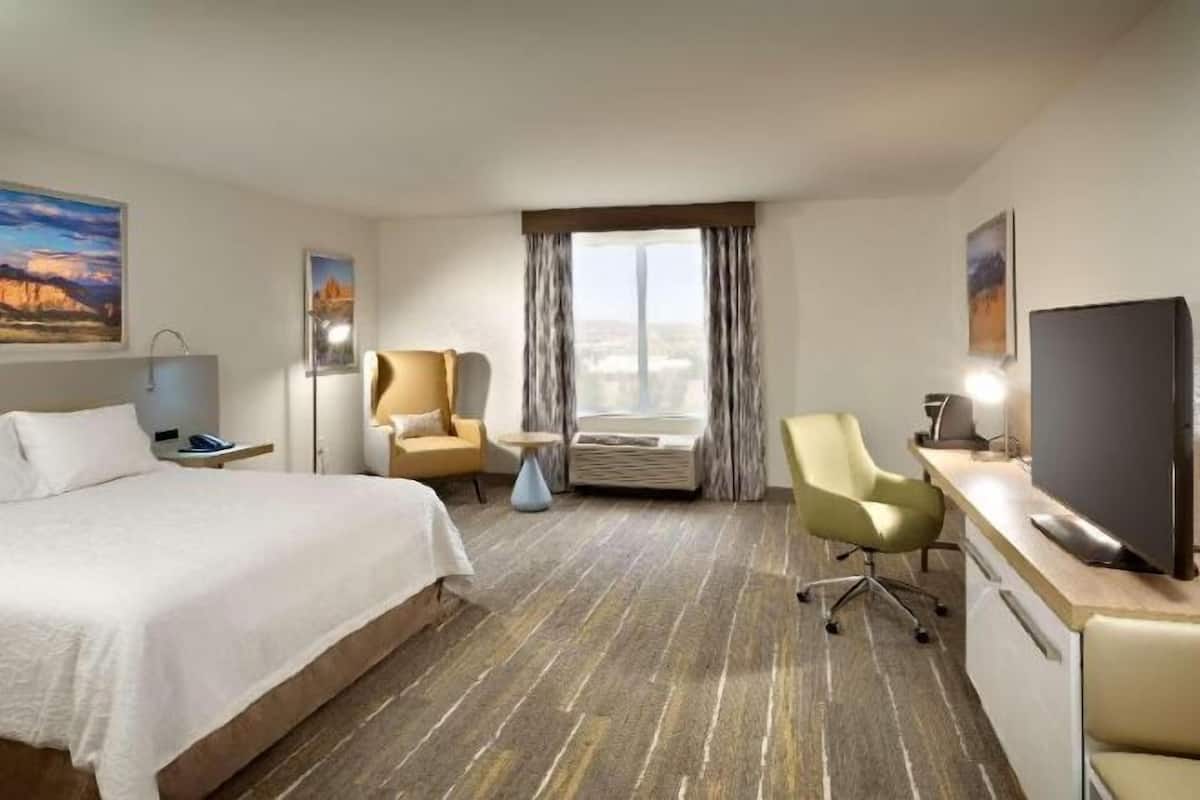 Egyptian cotton sheets, premium bedding, desk, blackout drapes