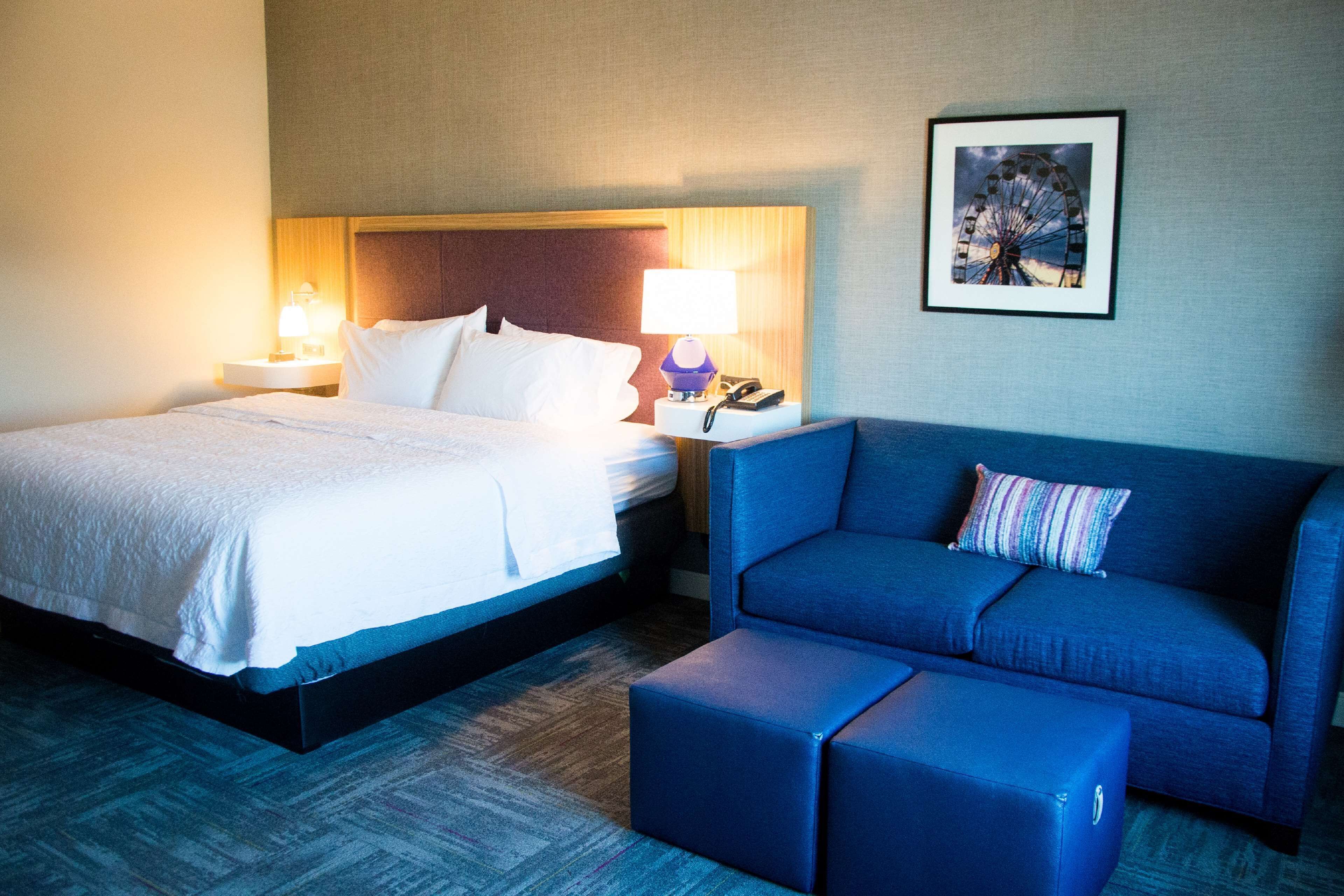 room, 1 king bed with sofa bed, non smoking | living area | 50-inch lcd tv with cable channels, tv