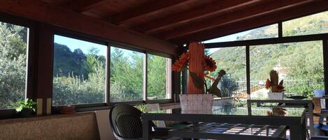 Sala de estar en el lobby