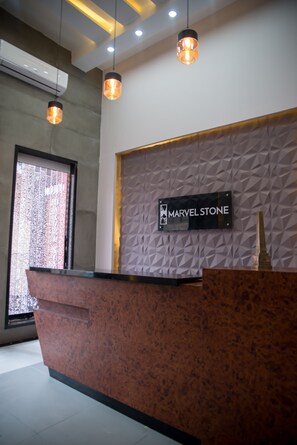 Check-in/check-out kiosk - Marvel Stone Hotel (Giza)