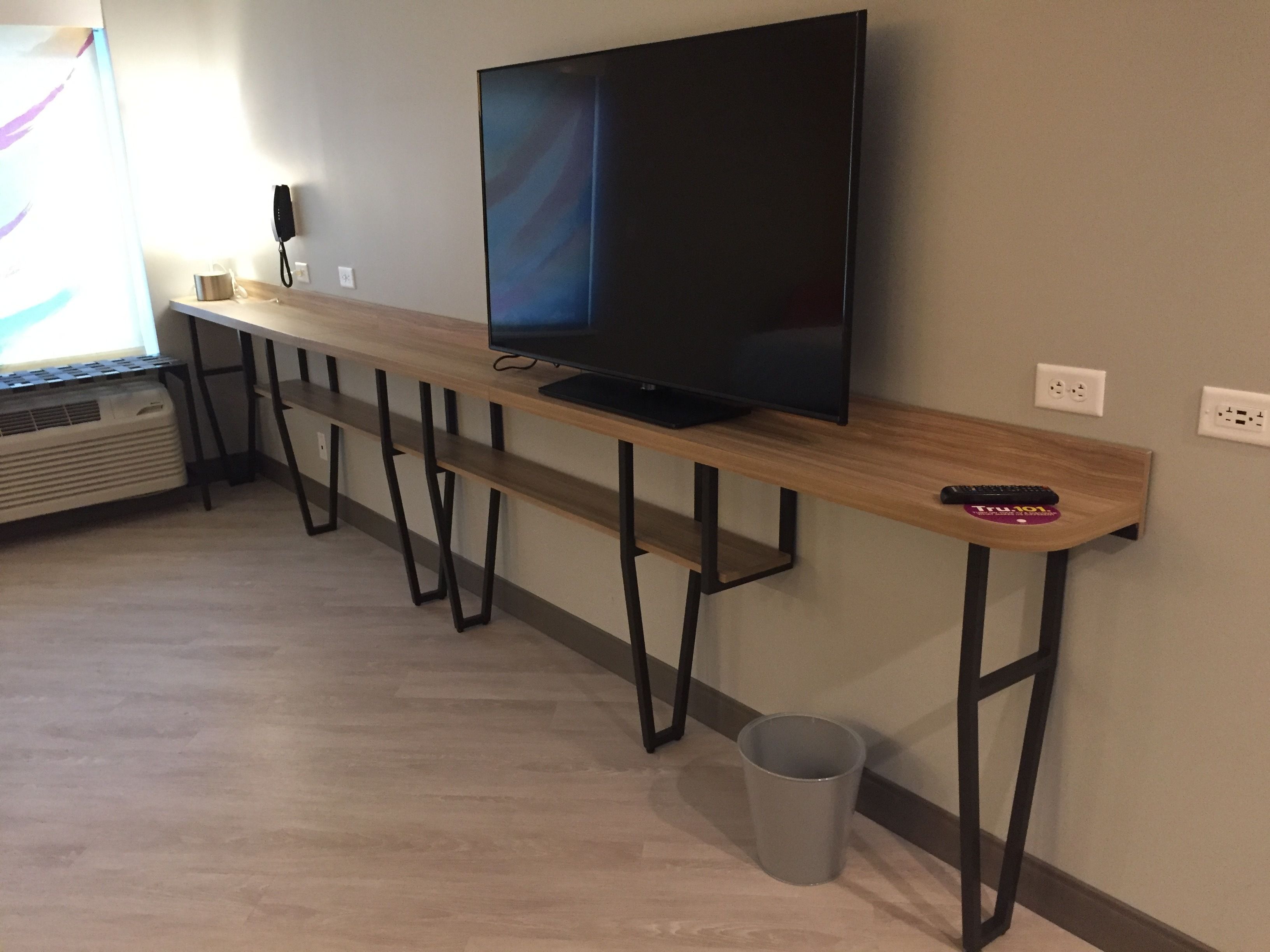 desk, laptop workspace, blackout curtains, soundproofing