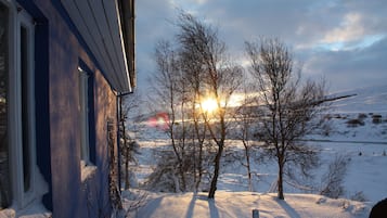 Blick von der Unterkunft