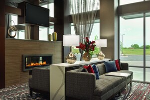 Zona de estar del vestíbulo