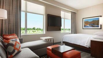 Premium bedding, pillowtop beds, in-room safe, desk