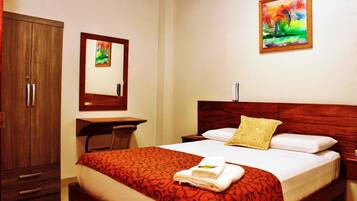 Standaard eenpersoonskamer | Geluiddichte muren, gratis wifi