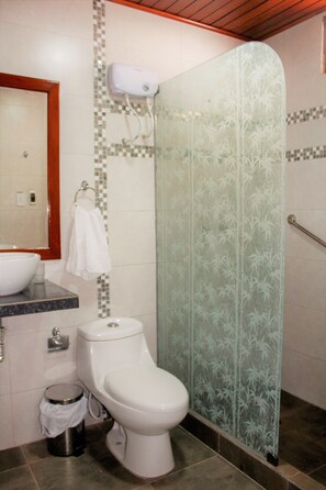 Chambre Simple Standard, 1 lit double, salle de bains privée