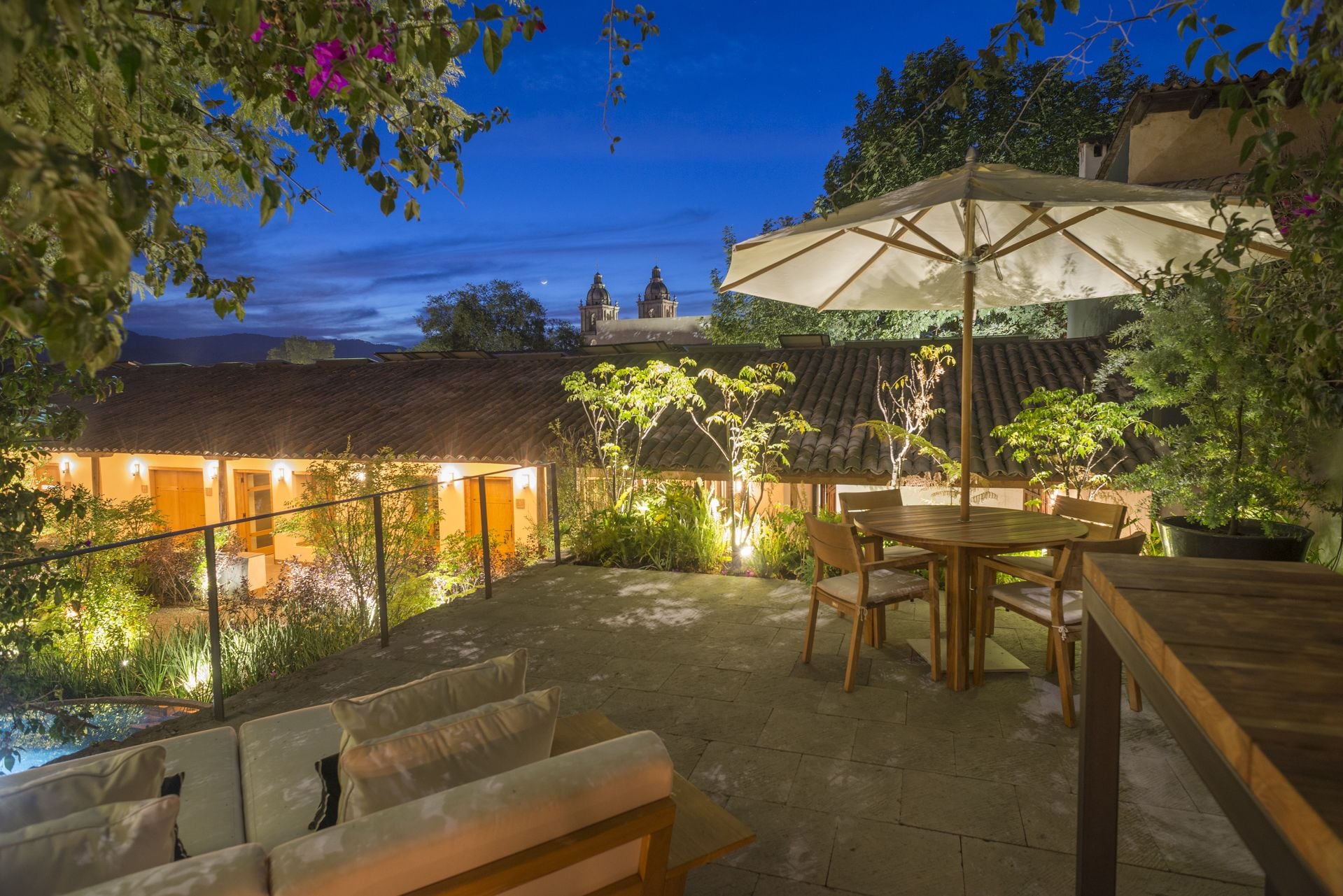 Vista desde la propiedad