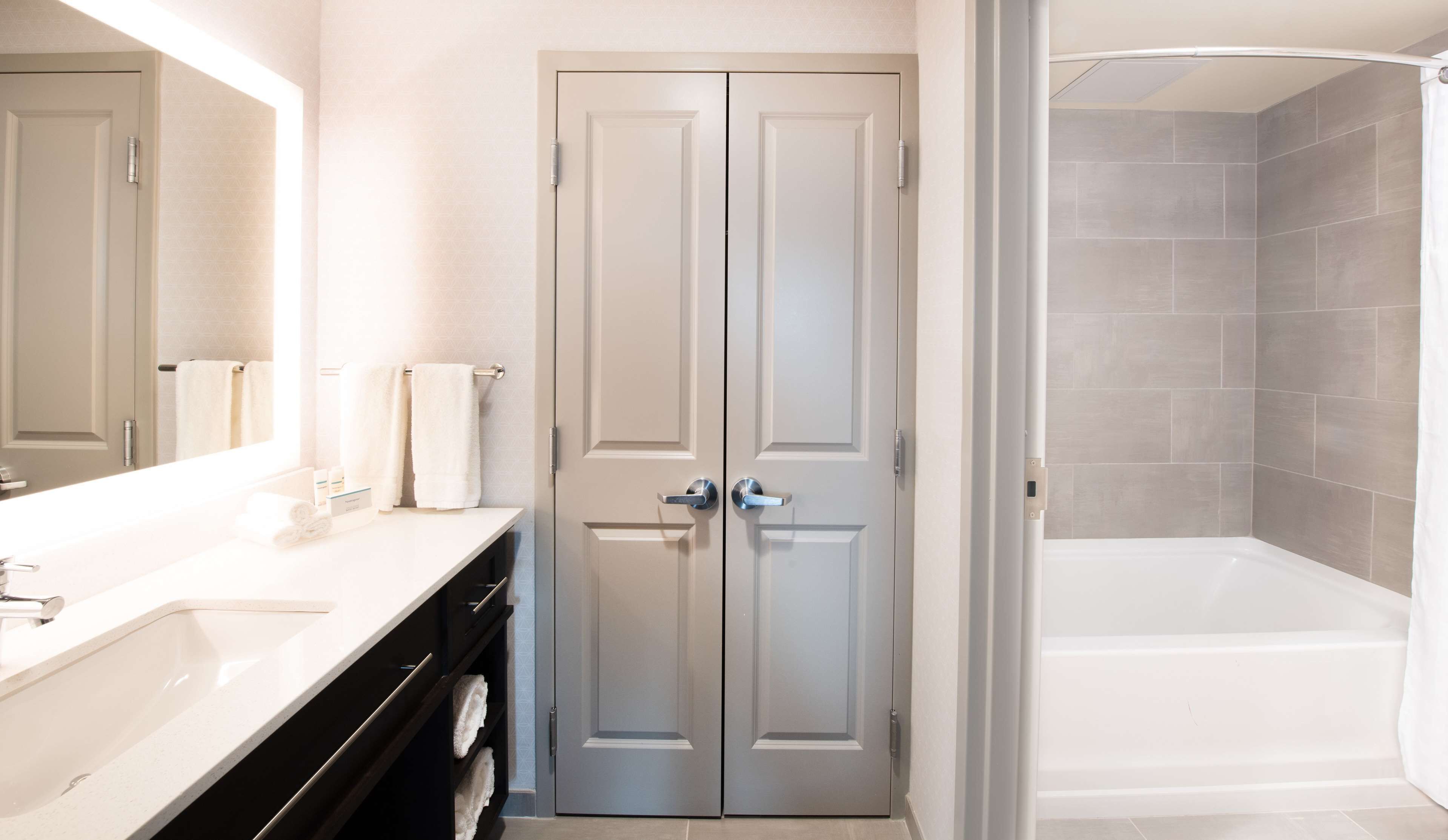 free toiletries, hair dryer, towels, soap