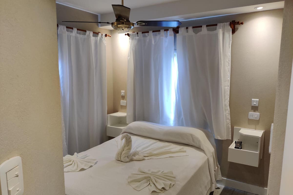 In-room safe, blackout drapes, bed sheets