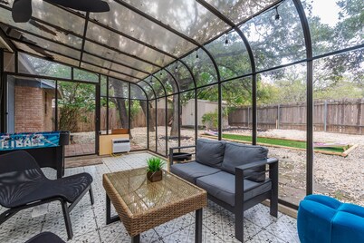 4BR Family Retreat with Game Room, Sunroom & Huge Backyard
