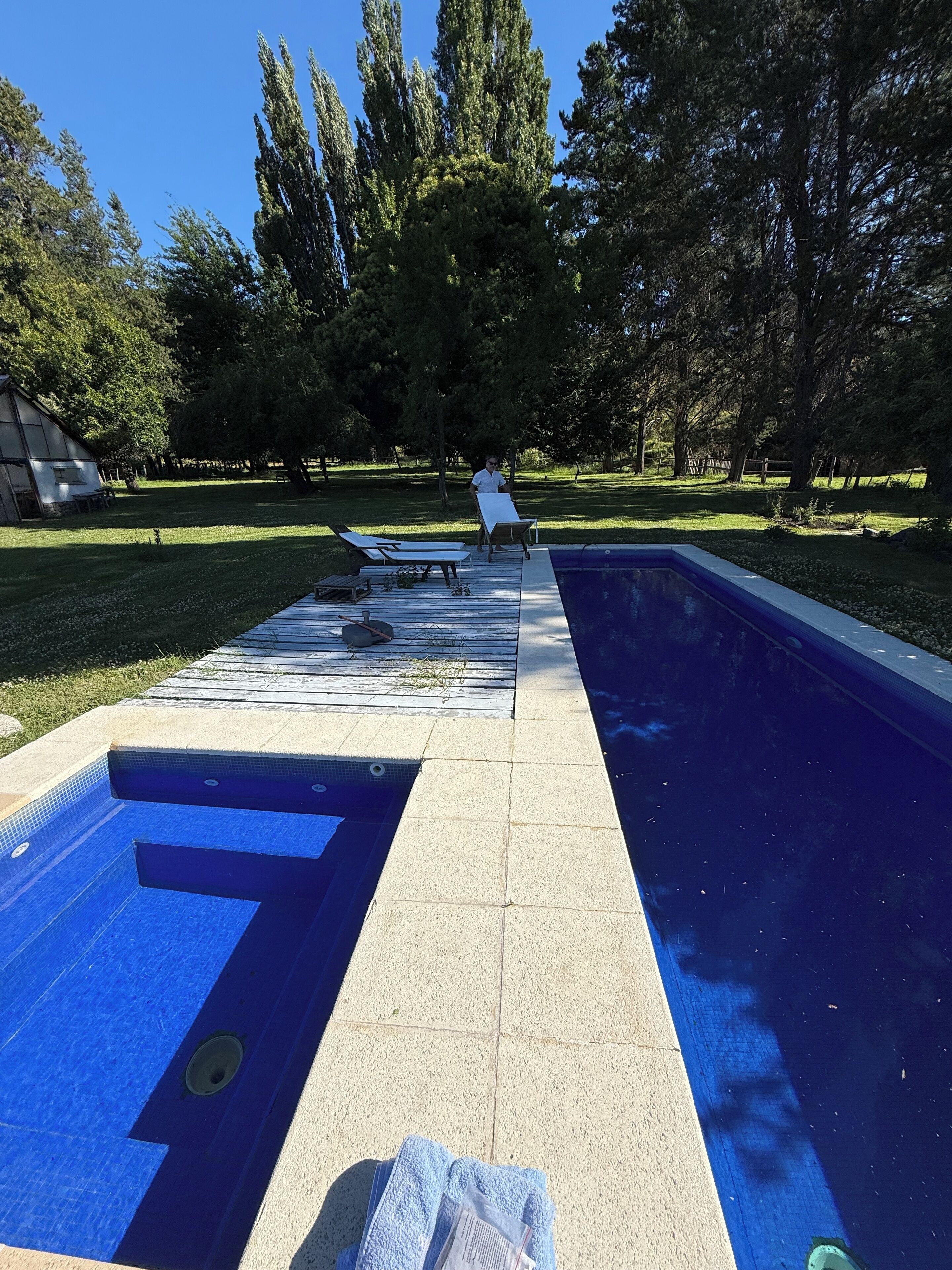 Udendørs pool, opvarmet pool