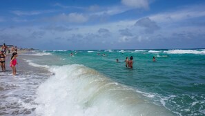 On the beach, sun-loungers, beach towels - +SPECIAL ! -2 Bed/2 Bath King Bed Luxury Suite-Marina Village-Beach 1000 steps  (Boynton Beach)