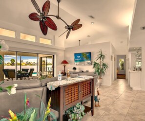 Interior - Lakefront Luxury Paradise: 80ft Waterfront, Private Pier & Heated Pool Oasis! (Cape Coral)