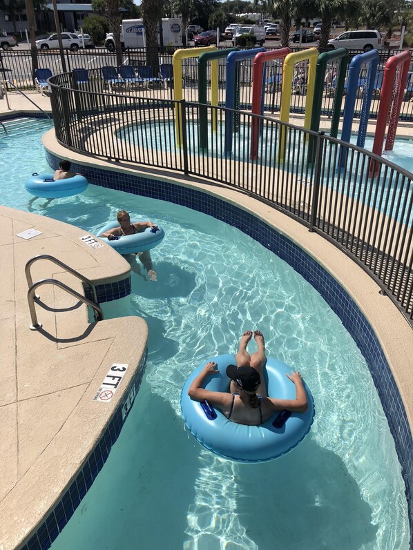 Indoor pool, outdoor pool