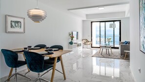 Dining - Unique Beachfront Apartment - Modern, Fantastic Sea Views & Direct Beach Access (Casares)