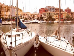 Visit local attractions like Port Saplaya!